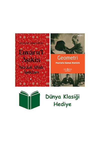 Envâru L Âşıkîn - Nûrânî Allah Aşıkları Ciltli + Geometri + Dünya Klasiği Hediye