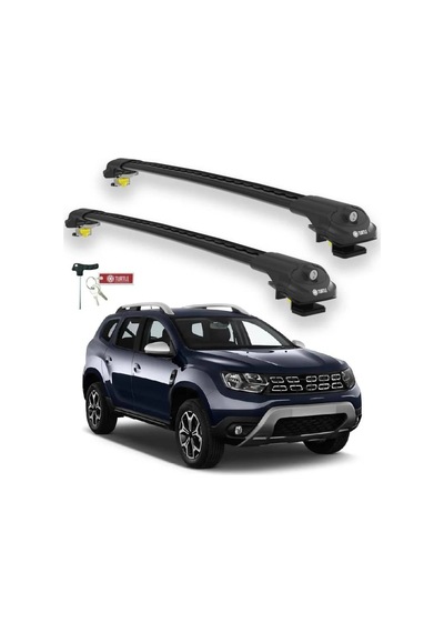 Turtle Renault Duster Hm 2018-2023 Ara Atkı Air1 Siyah