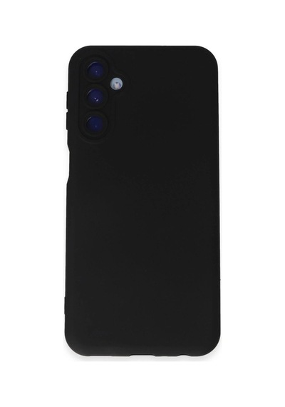 Samsung Galaxy M34 5g Kılıf Nano İçi Kadife Silikon - Siyah