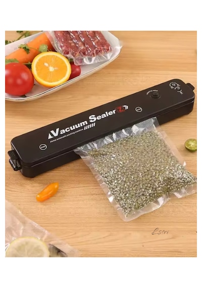 Vacuum Makinası Et Balık Gıda Vakum Ve Mühürleme Makinesi + 10 Adet Vakum Torbası
