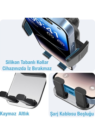 Ally Ml-217 Araç İçi Havalandırma Telefon Tutucu
