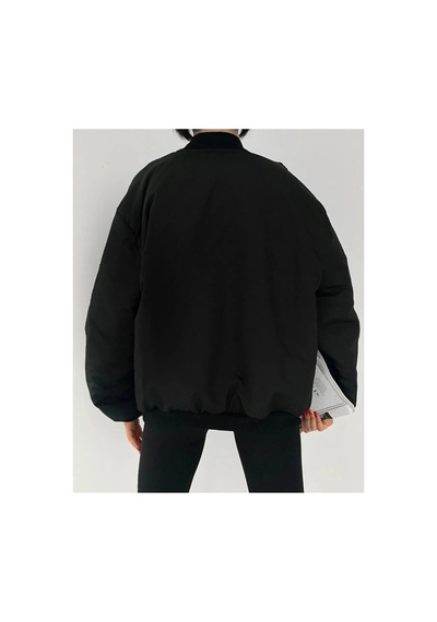 La Querta Bomber Kolej Ceket Bmbr11224433 Siyah Siyah