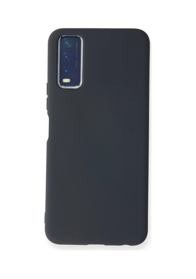 Vivo Y11s Kılıf Nano İçi Kadife Silikon - Lacivert 0.2M-Çok Renkli