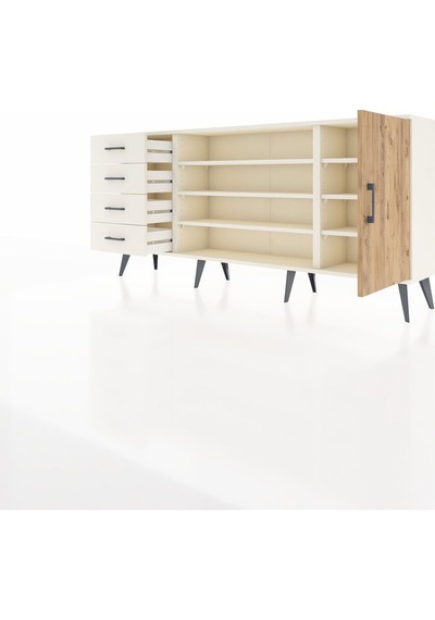Arges Konsol 6 Raflı 4 Çekmeceli Tek Kapaklı 176x30x83 Aytaşı-çam/aytaşı Çam/aytaşı Arges Konsol 6 Raflı 4 Çekmeceli Tek Kapaklı 176x30x83 Aytaşı-çam/aytaşı Çam/aytaşı