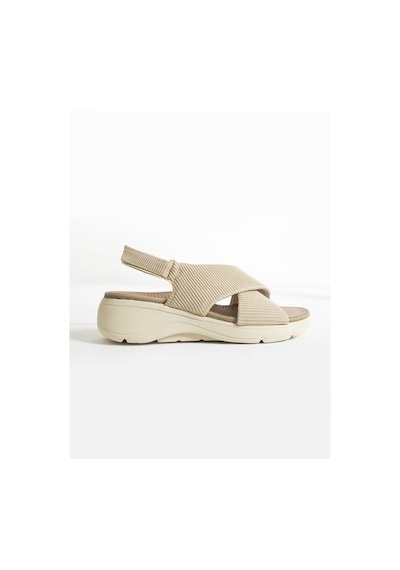 Papuçcity 02790 Orto Pedik Günlük Kadın Triko Sandalet 001