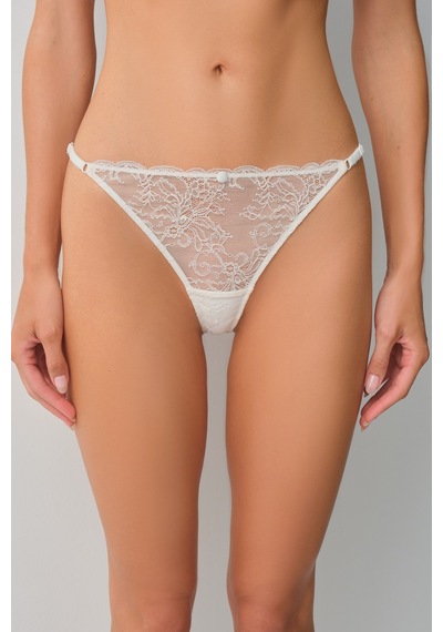 Suwen Bride Dantelli Brazilian String Külot Wsl10210199036 Ekru