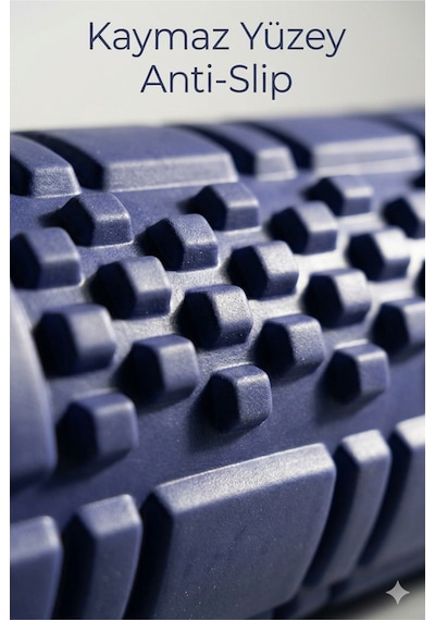 Foam Roller Masaj Rulosu Orta Sert Spor Sonrası Kas Gevşetici Yoga Pilates Fitness Masaj Köpüğü