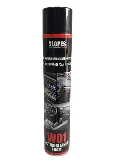 Slopes W01 Active Cleaner Foam Çok Amaçlı Temizleme Köpüğü 500ml.