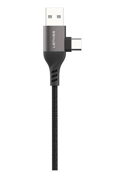 Lenyes LC501 4in1 A+C To C+l 60W Şarj Ve Data Kablosu 1 M Gri