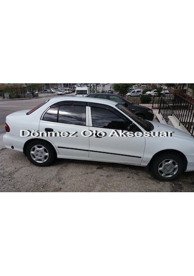 Hyundai Accent Mügen Cam Rüzgarlığı 1995-2000 Arası 4 Lü Ithal N11.19391