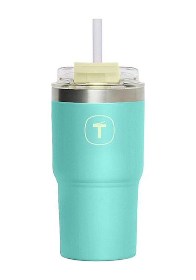 Big T Termos 630 Ml Mint Çift Duvarlı Pipetli Sızdırmaz Yeşil