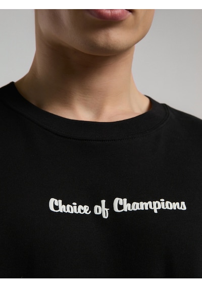 Everlast Champions Collection Siyah Erkek Tişört Siyah