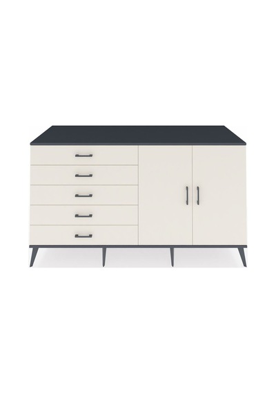 Kronos Konsol 2 Raflı 5 Çekmeceli 2 Kapaklı 176x59x99 Antrasit-aytaşı Aytası/aytası - Antrasıt Kronos Konsol 2 Raflı 5 Çekmeceli 2 Kapaklı 176x59x99 Antrasit-aytaşı Aytası/aytası - Antrasıt