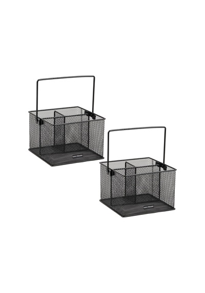 Network Collection Mutfak Eşyaları Veya Aksesuar Kutusu, Saplı, Tezgah Veya Çalışma Masası Düzenleyici, Metal Izgara, 2 Adet, 25,4 Cm U X 17,8 Cm G X 12,1 Cm Y, Siyah Belirtilmemiş Network Collection Mutfak Eşyaları Veya Aksesuar Kutusu, Saplı, Tezgah Veya Çalışma Masası Düzenleyici, Metal Izgara, 2 Adet, 25,4 Cm U X 17,8 Cm G X 12,1 Cm Y, Siyah Belirtilmemiş
