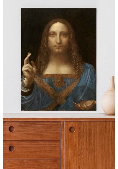 Salvator Mundi - Leonardo Da Vinci Sanatsal Poster