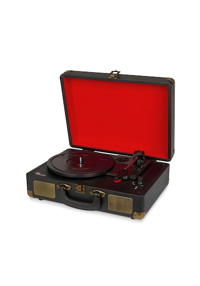 Fomix Fm-102 Pikap Plak Çalar Hoparlör Ve Bluetooth Kitli Siyah 1 Adet