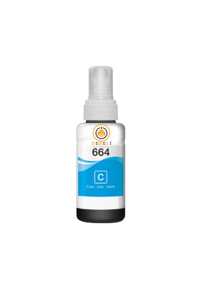 Drl Premium T664 %100 Uyumlu 4'lü Set Uyumlu Mürekkep Siyah-mavi-kırmızı-sarı