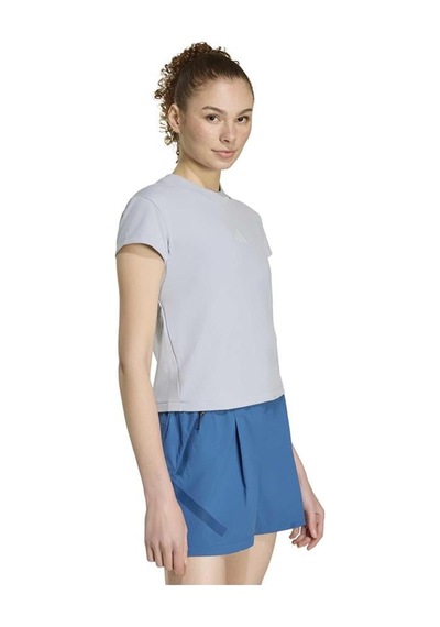 Adidas W Z.n.e. Bb Tee Kadın Gri T-shirt Kc7741