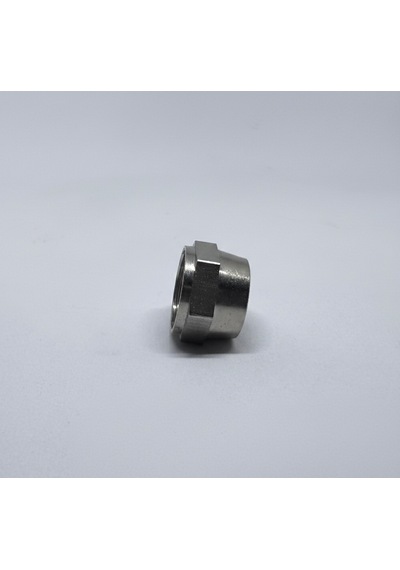 Pnömatik Metal Sıkmalı Rekor Somunu 1/4" - 10 Mm 10 Adet 1/4"