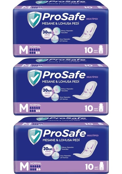 Prosafe Mesane & Lohusa Pedi M 3 x 10'lu