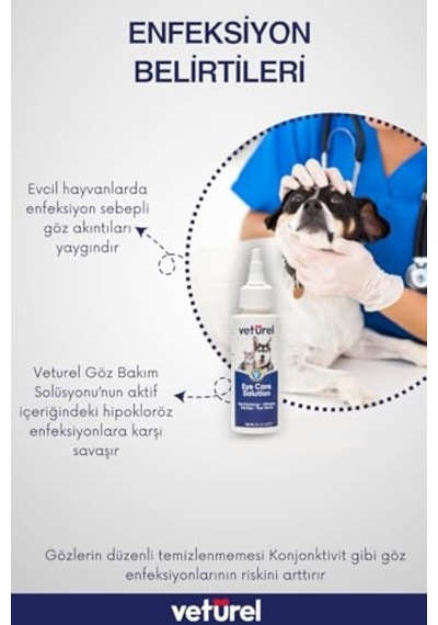 Veturel Göz Bakım Solüsyonu 2x100ml
