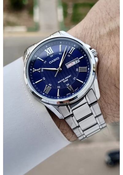 Casio Csıste224 Erkek Kol Saati Gümüş