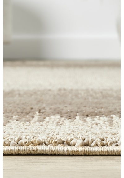 Mariesse Home Wool Serisi Bukleli Yumuşak Dokulu İskandinav Dokuma Halı 1084-kahve