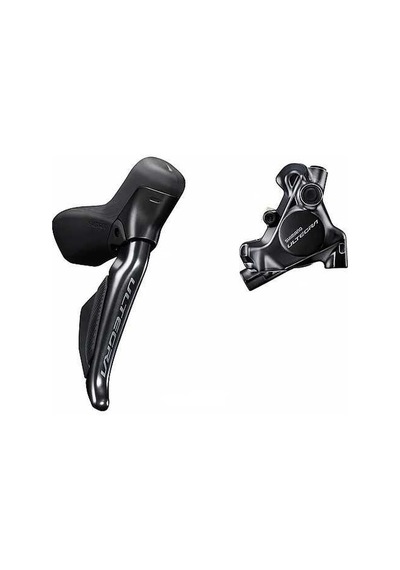 Shımano Ultegra Di2 St-R8170(L),Br-R8170(F) Ön Disk Fren  Seti Siyah
