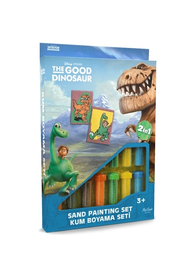 Eğitici Ve Eğlenceli Kum Boyama Seti-disney İyi Bir Dinozor Butch & Arlo-spot Ds-23
