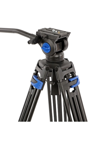 Ayex Vt-827 Profesyonel Video Tripod 20kg Taşıma Kapasiteli Video Kafalı & Çantalı -