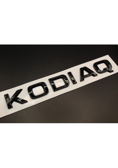 Skoda Uyumlu Kodiaq Piano Black Bagaj Yazısı