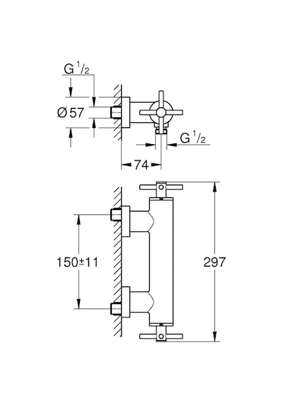 Grohe Atrio Duş Bataryası 26003003