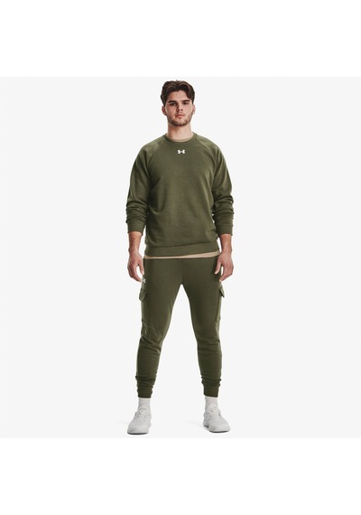 Under Armour Rival Fleece Erkek Yeşil Günlük Sweatshirt - 1379755