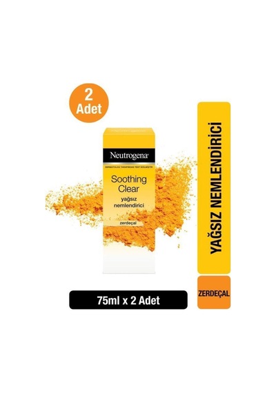 Neutrogena Soothing Clear Nemlendirici 75 ML x2