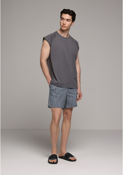Colin's Colins Regular Fit Çizgili Erkek Mavi Deniz Şortu Cl1081039 Q1.v1 Inv İndigo