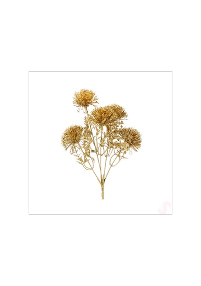Yapay 5 Dallı Tomurcuk Cipso Demeti, 35cm X 20cm Diğer