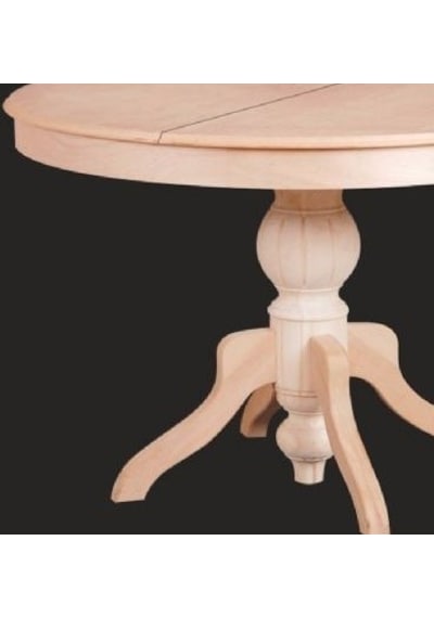 Baba Ayak Masa Kayın Kaplama Mdf Tabla Ihlamur Ağacı Ayak. Natüre Doğal 120 Cm Açılır El Yapım
