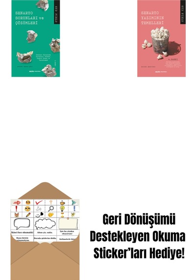Senaryo Sorunları Ve Çözümleri + Senaryo Yazımının Temelleri + Okuma Sticker'ları