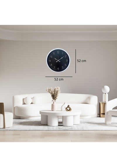 Urban White 52 X 52 Cm Duvar Saati Renkli