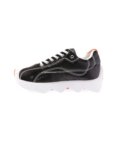 Dgn 805-23y Kadin Kalin Taban Sneakers Ayakkabi 805-2008-R1534 Siyah