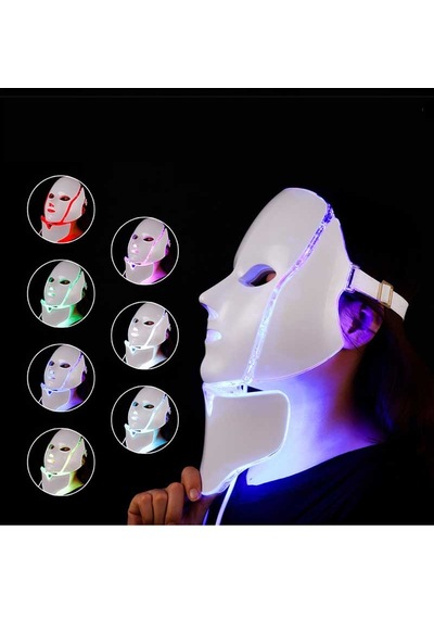 Led Işikli Yüz Terapi Maskesi