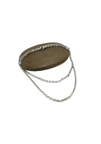 Chavin Gri 60 Cm. 3 Mm. Kolye Zinciri Erkek Çelik Zincir Df32 (478255442)