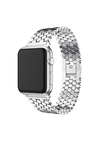 Watch Ultra 49mm Kordon Uyumlu Krd-30 Metal Strap Kayış Clo- Siyah