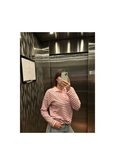 Maison Velora Kadın Pembe Polo Yaka Çizgili Düğme Detaylı Uzun Kollu Triko Kazak Pembe 001 923495643 Pembe 001 Maison Velora Kadın Pembe Polo Yaka Çizgili Düğme Detaylı Uzun Kollu Triko Kazak Pembe 001 923495643 Pembe 001