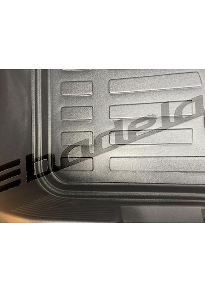 Opel Corsa E Kasa Bagaj Havuzu Kokusuz Kaucuk Siyah Bagaj Paspası
