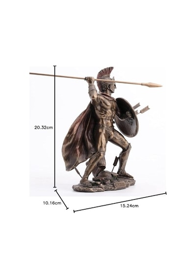Veronese Design Leonidas Heykel Yunan Savaşçısı