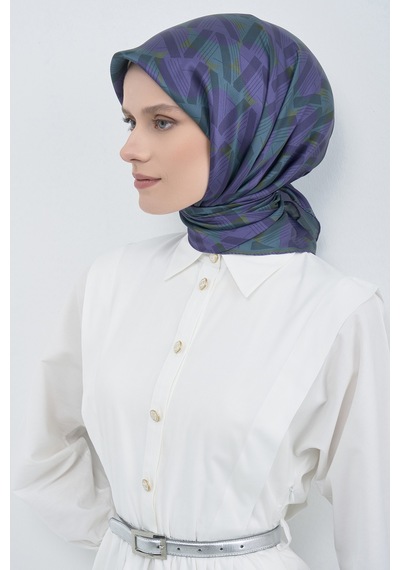 Armine Saf İpek Sura Eşarp-2026 İlkbahar-yaz- 954100d Mor
