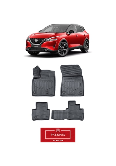 Nissan Qashqai 2024 Model 5d Havuzlu Paspas Seti