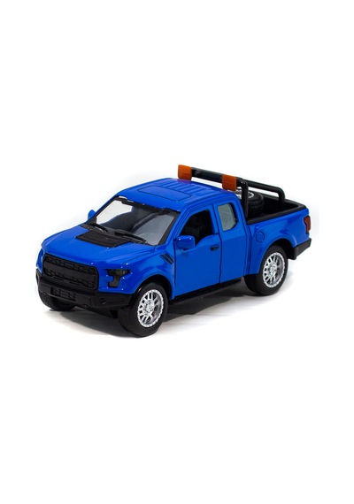 Metal Ford Ranger Pikap Çek Bırak Işıklı Mavi 12 Cm