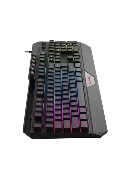 Nexus K1 Rgb Full Membran 104 Tuşlu / Ses Kontrol Mekanizmalı Örgü Kablolu Gaming Klavye